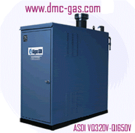ASDI Vertical Water Bath Vaporizer VQ320V – Q1650V