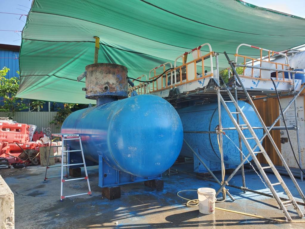 Caltex Po Kwong Village Supply Tank Equipment 